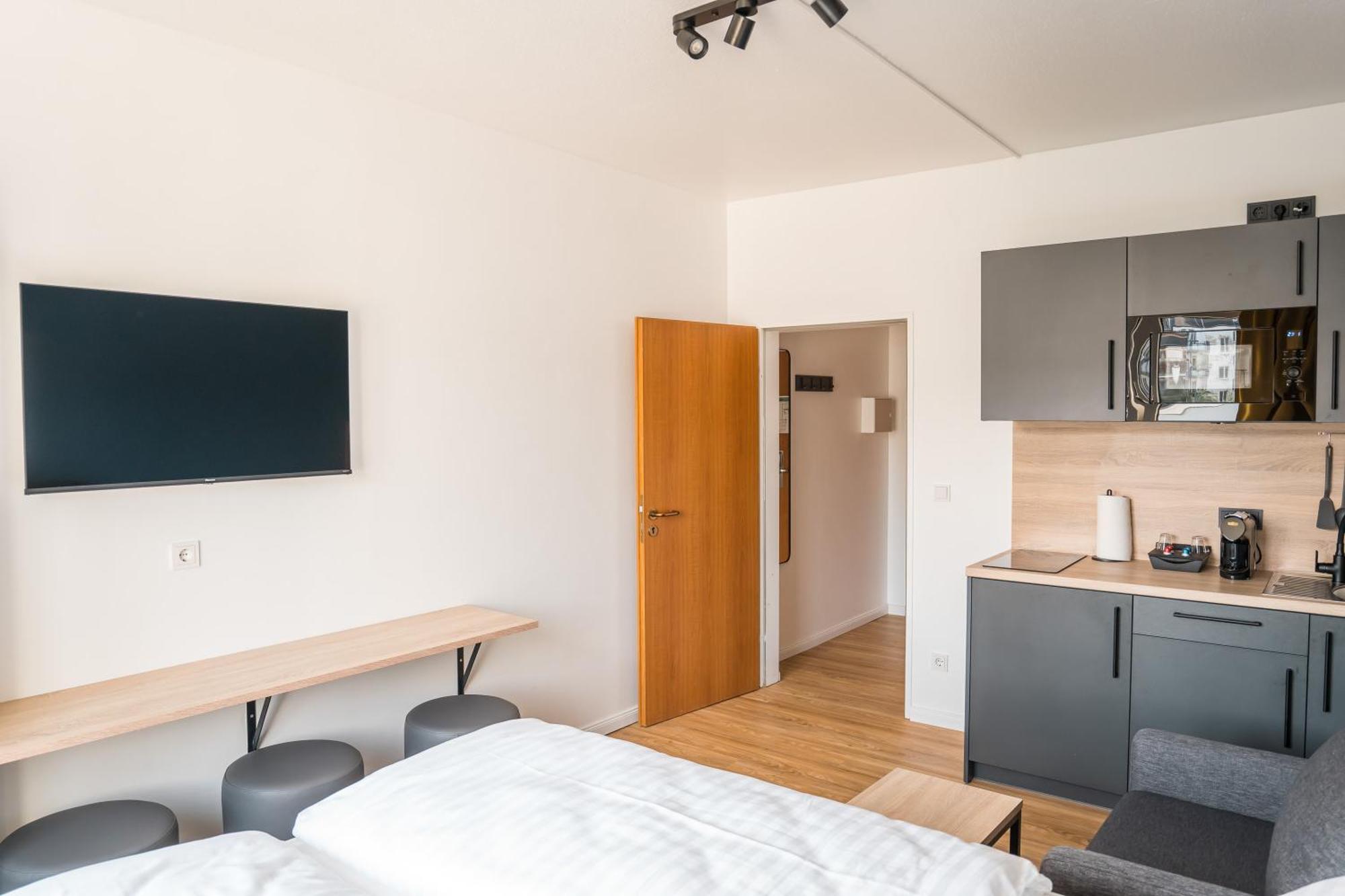 Antares Apartments Düsseldorf Exterior foto