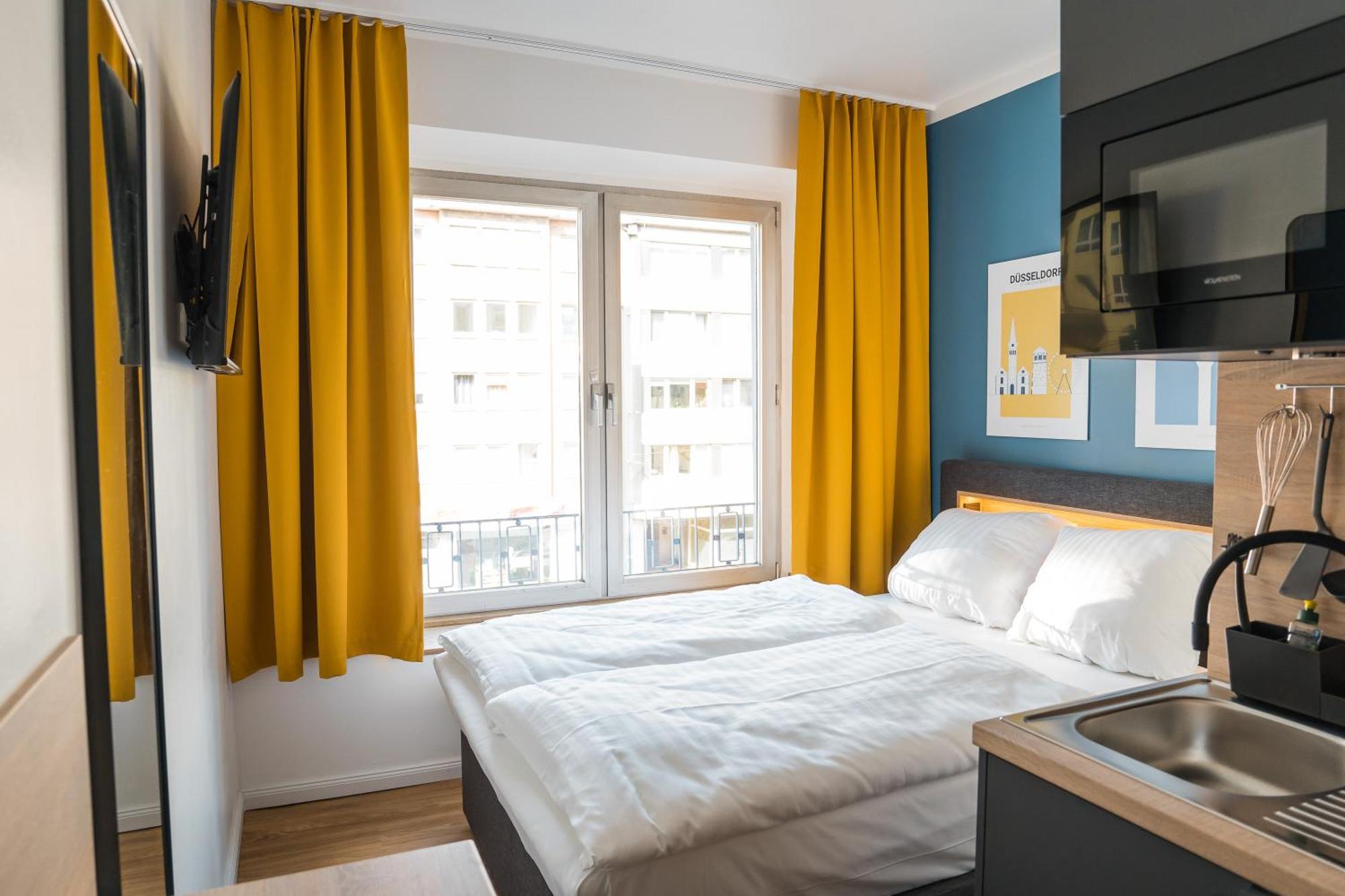 Antares Apartments Düsseldorf Exterior foto